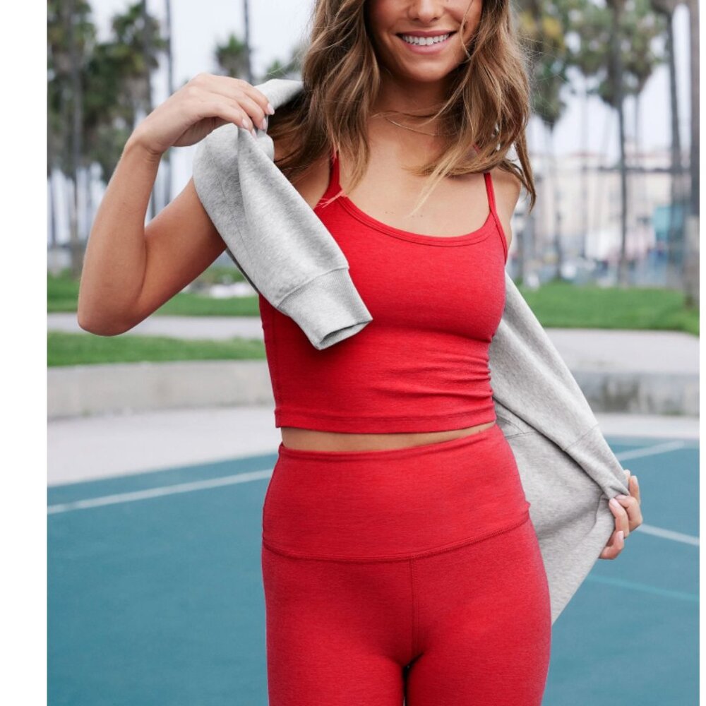 Beyond Yoga Red Set (TOP + BOTTOMS)